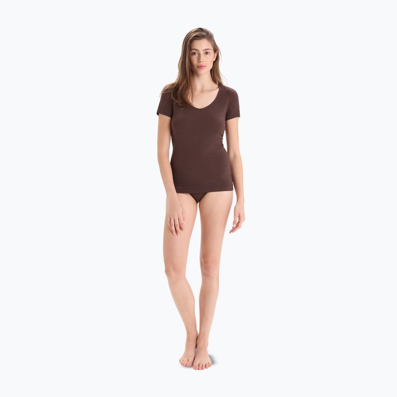Damen Funktionsunterhose Icebreaker Siren Bikini umber 4