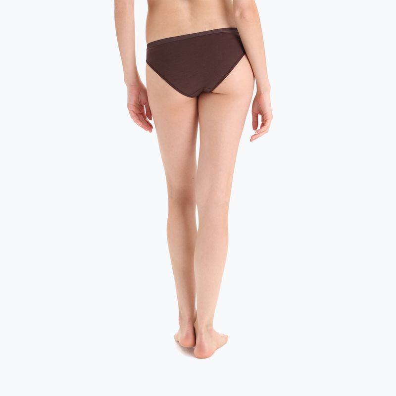 Damen Funktionsunterhose Icebreaker Siren Bikini umber 5