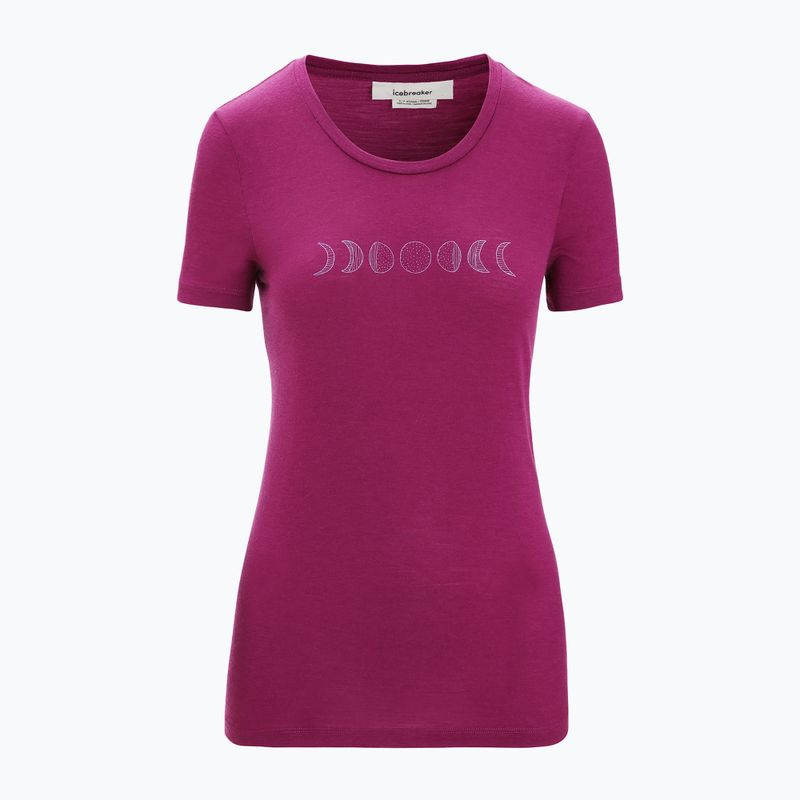 Damen Thermo-T-Shirt icebreaker Tech Lite II Moon Phase kastanienbraun IB0A56NO7351 5