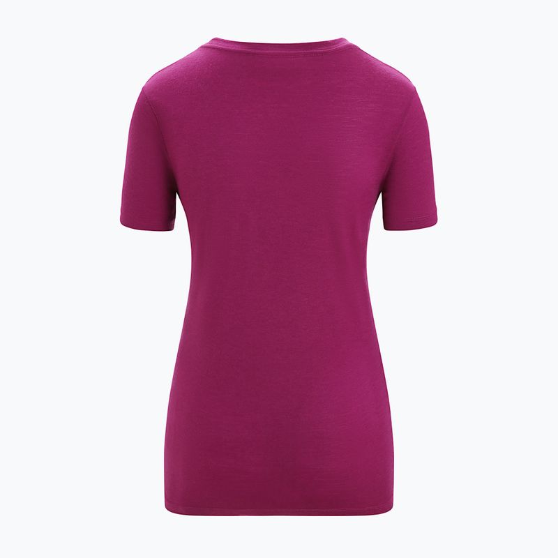 Damen Thermo-T-Shirt icebreaker Tech Lite II Moon Phase kastanienbraun IB0A56NO7351 6