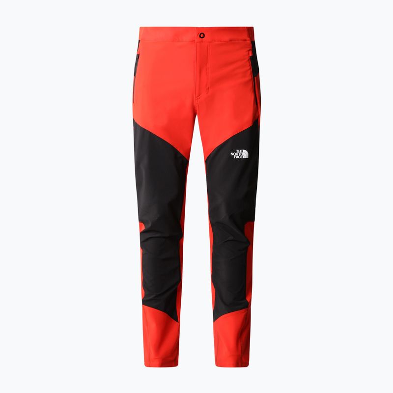 Herren-Trekkinghose The North Face Felik Slim Tapered rot/schwarz NF0A825WWU51