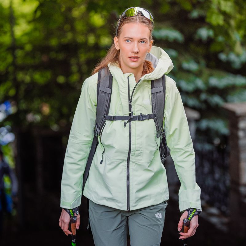 Damen Regenjacke The North Face Stolemberg 3L Dryvent grün NF0A7ZCHN131 11