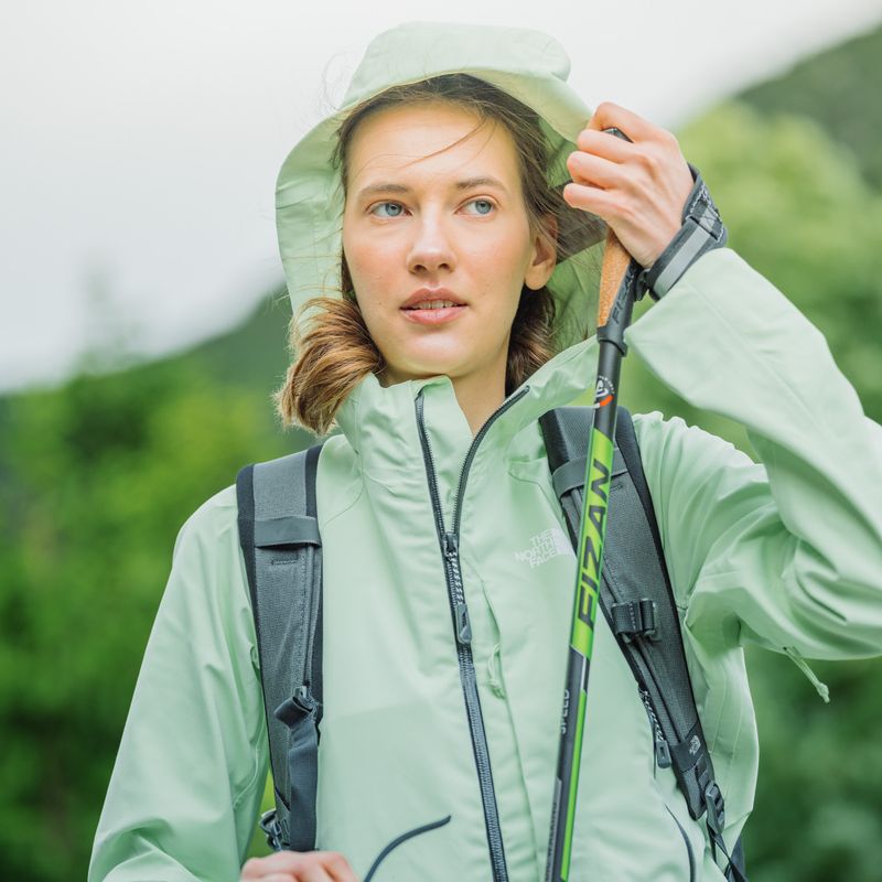 Damen Regenjacke The North Face Stolemberg 3L Dryvent grün NF0A7ZCHN131 12
