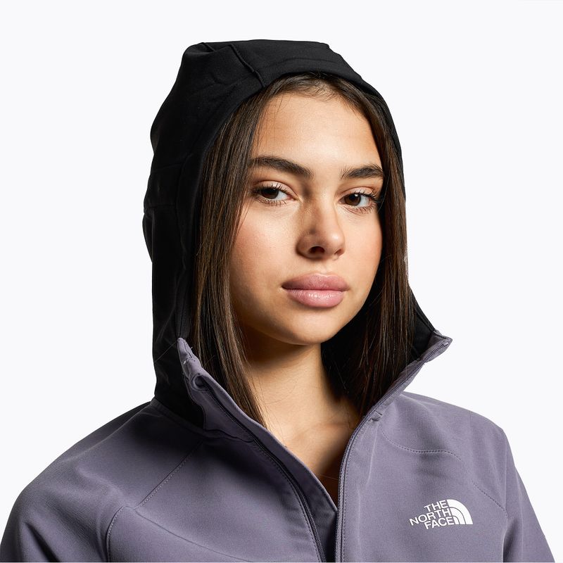 Damen Softshelljacke The North Face AO Softshell Hoodie lila NF0A7ZE9IJU1 4