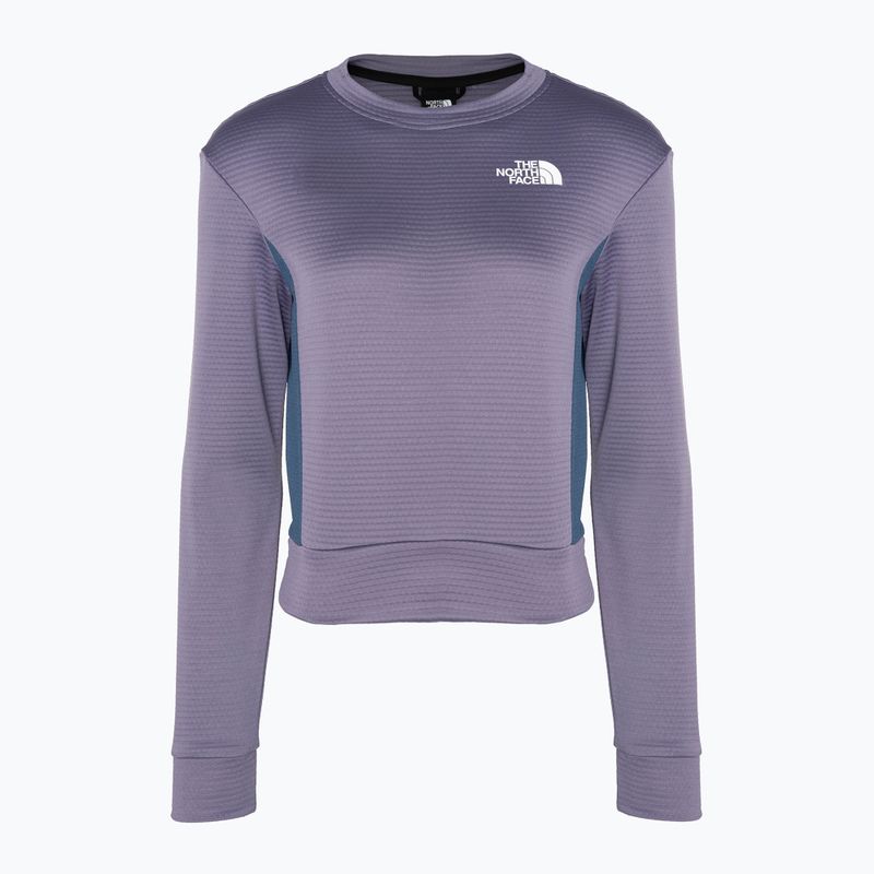Damen-Trekkingjacke The North Face Ma Crew Neck Fleece grau-blau NFA824QIJV1