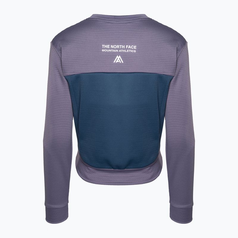 Damen-Trekkingjacke The North Face Ma Crew Neck Fleece grau-blau NFA824QIJV1 2