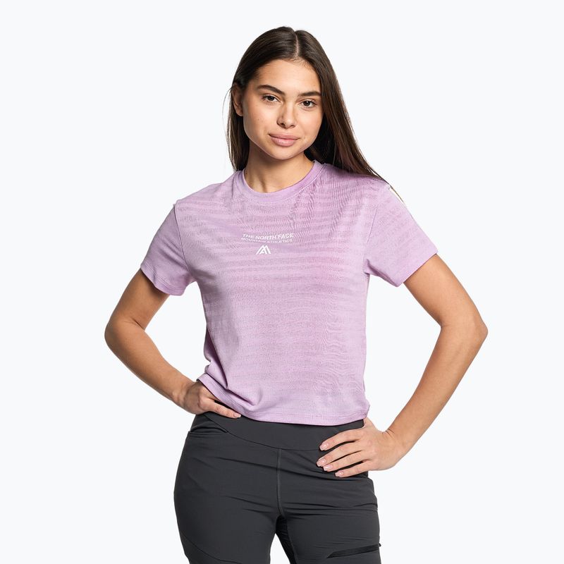 Damen-Trekking-T-Shirt The North Face MA SS rosa NF0A825A