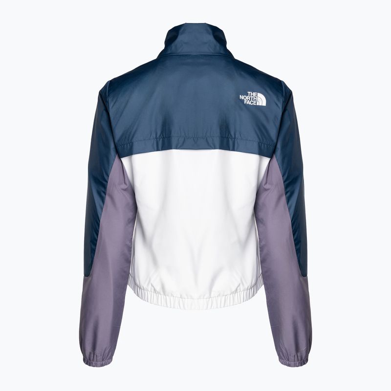 Damen Windjacke The North Face MA Wind Full Zip weiß-violett-blau NF0A825DIKC1 2