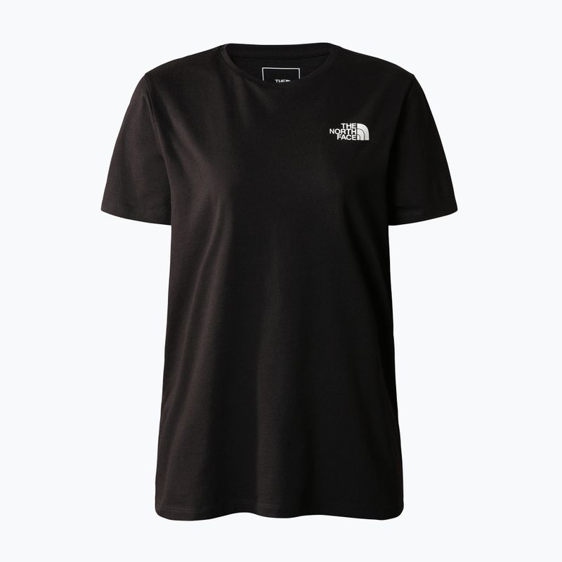 Damen-Trekking-T-Shirt The North Face Foundation Grafik schwarz NF0A55B2R0G1 4