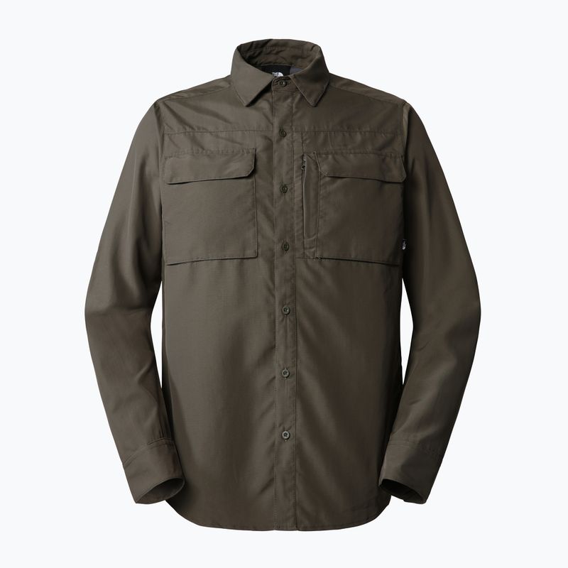 Herren Wanderhemd The North Face Sequoia LS grün NF0A4T1821L1
