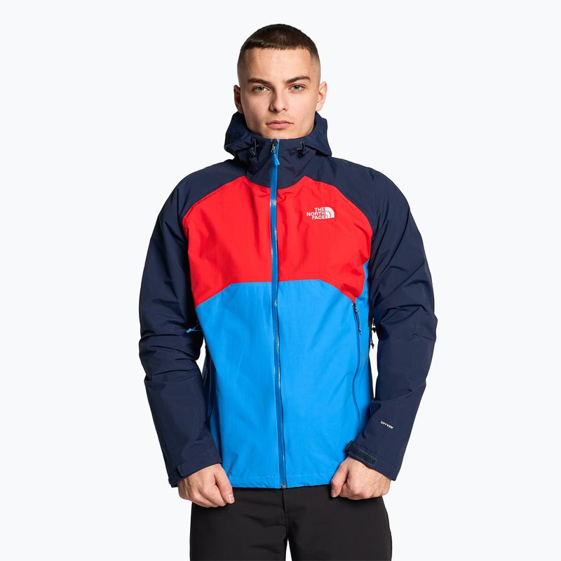 Herren Regenjacke The North Face Stratos navy blau und rot NF00CMH9IM51