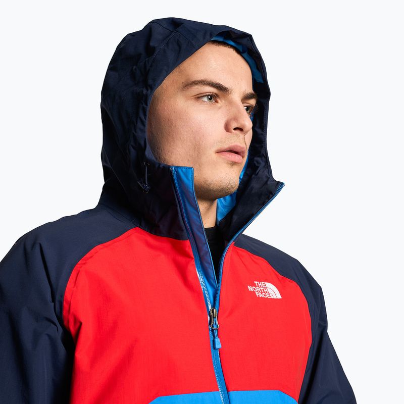 Herren Regenjacke The North Face Stratos navy blau und rot NF00CMH9IM51 3