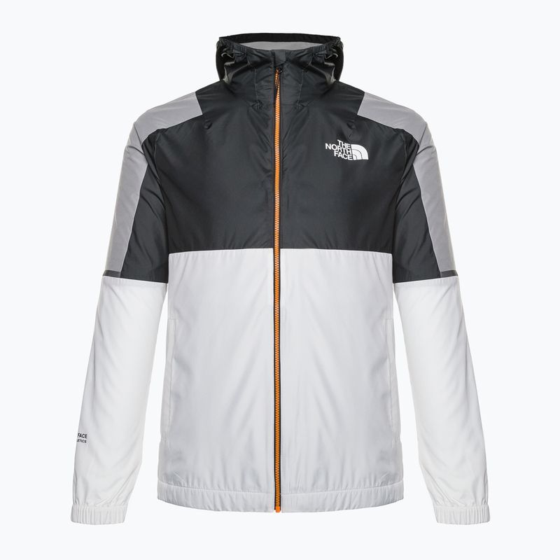 Herren Windjacke The North Face MA Wind Full Zip weiß, schwarz und grau NF0A823XIKB1