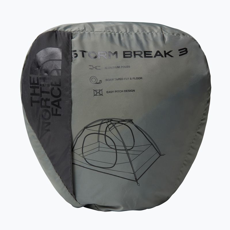 Stormbreak 3-Personen-Campingzelt agave green/asphalt grey 10