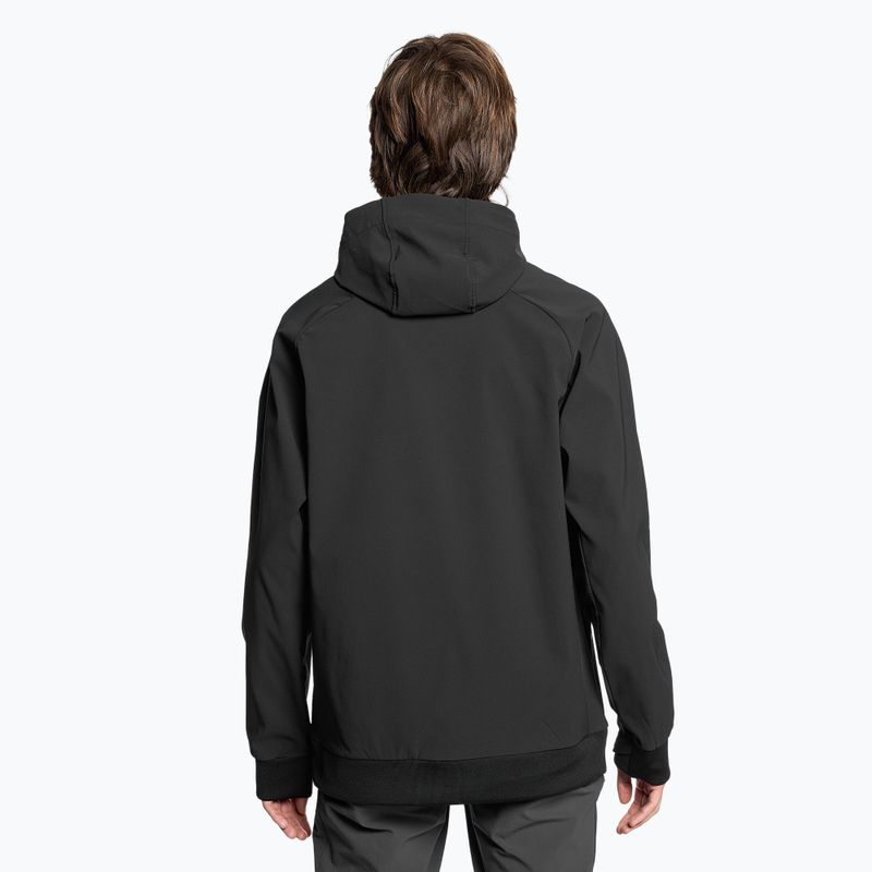 Herren-Trekking-Sweatshirt The North Face Tekno Logo Hoodie schwarz 2