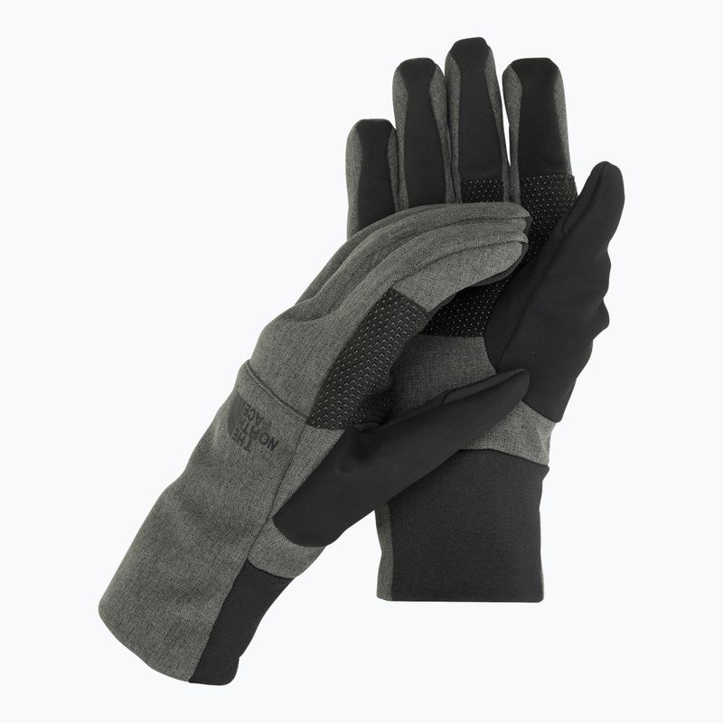 Herren-Trekkinghandschuhe The North Face Apex Etip dunkelgrau heather
