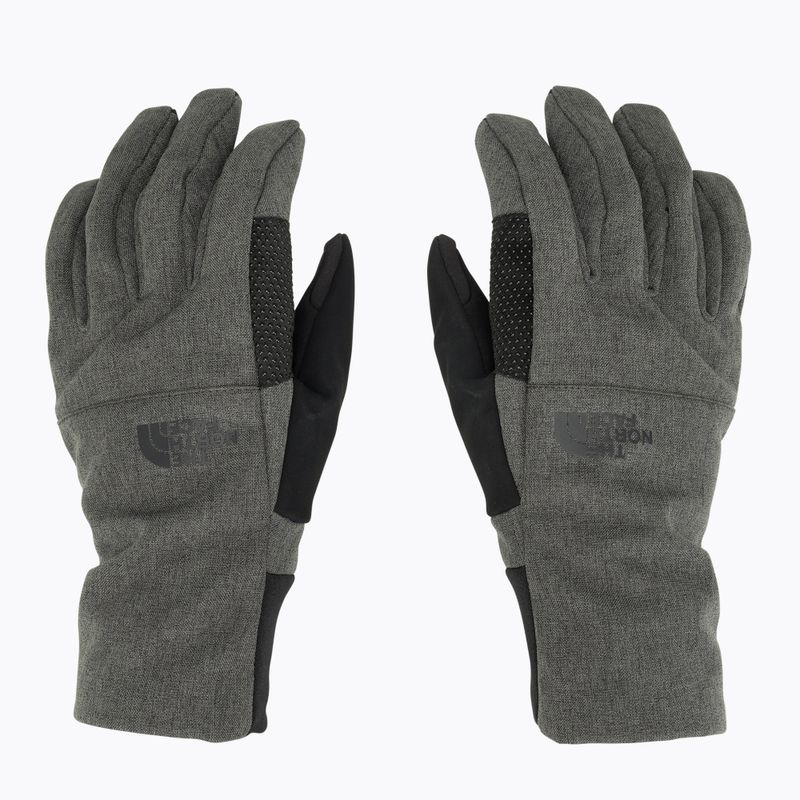 Herren-Trekkinghandschuhe The North Face Apex Etip dunkelgrau heather