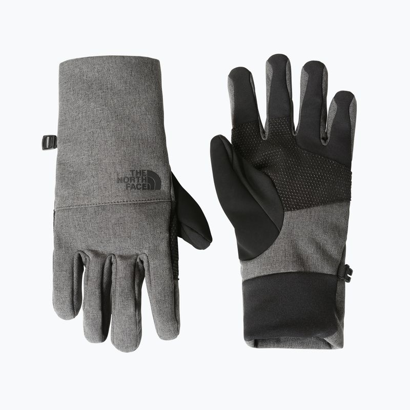 Herren-Trekkinghandschuhe The North Face Apex Etip dunkelgrau heather