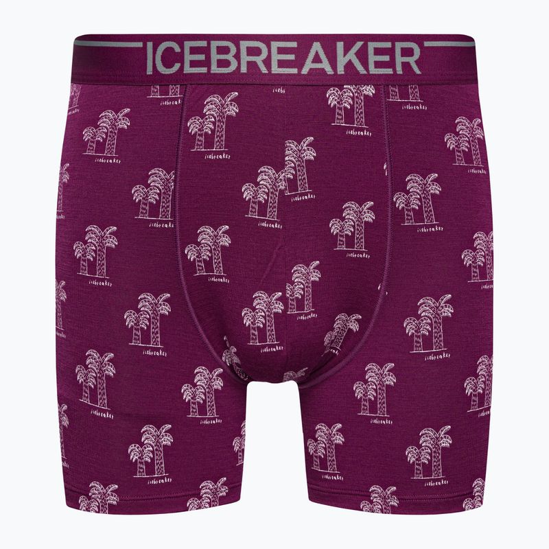 Thermische Boxershorts für Männer Eisbrecher Anatomica Go Berry 103029