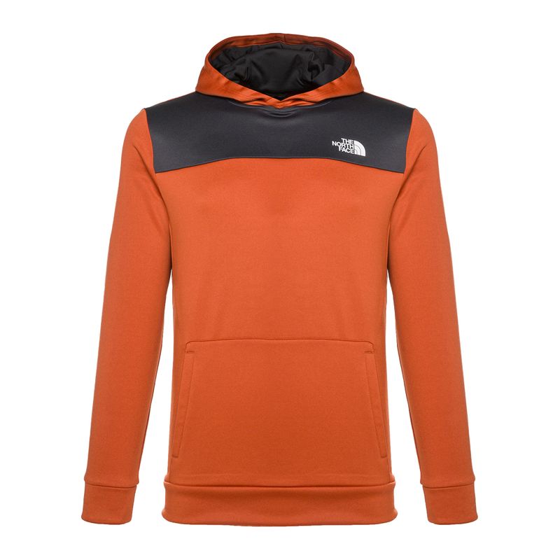 Herren-Trekking-Sweatshirt The North Face Reaxion Fleece P/O Hoodie orange NF0A7ZA8IMW1