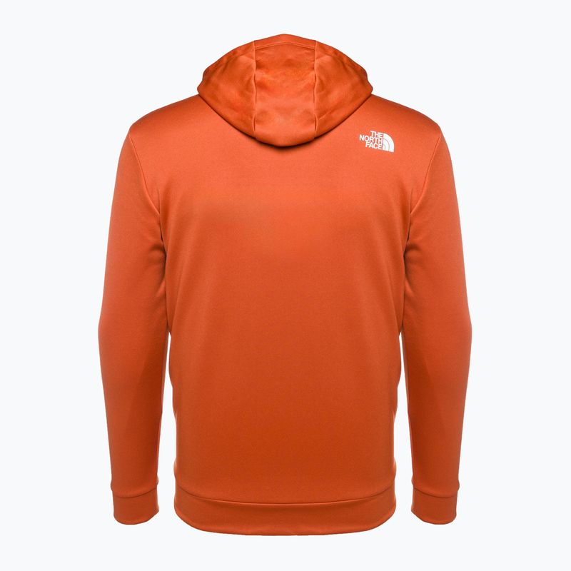 Herren-Trekking-Sweatshirt The North Face Reaxion Fleece P/O Hoodie orange NF0A7ZA8IMW1 2