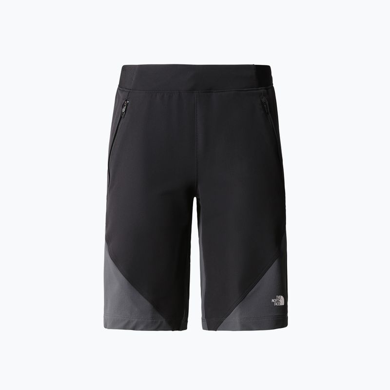 Damen-Trekking-Shorts The North Face Stolemberg Alpine Slim Straight schwarz/grau NF0A825IKT01