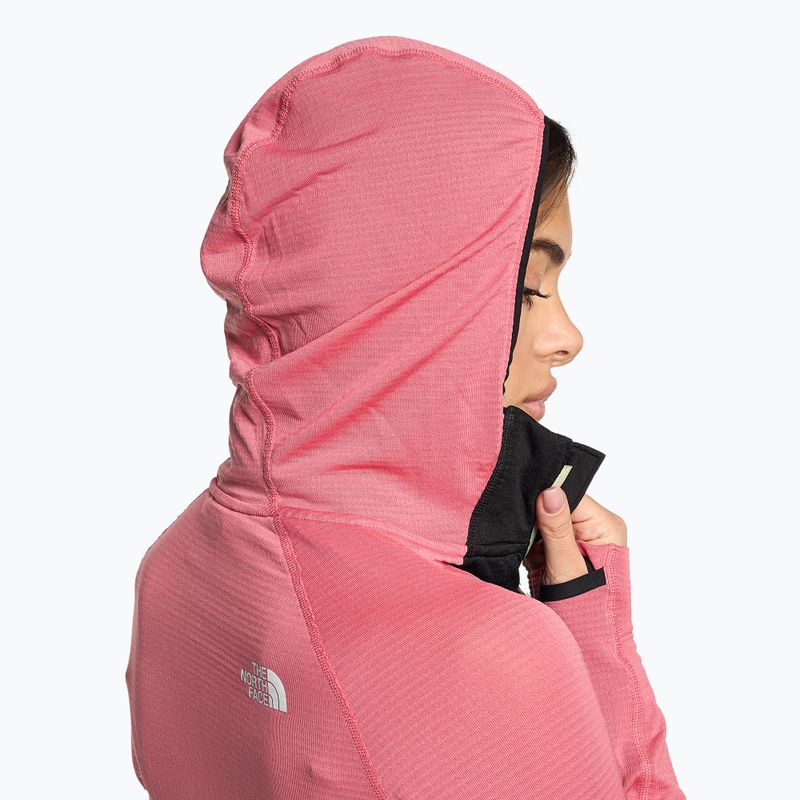 Damen Fleece-Sweatshirt The North Face Bolt Polartec Hoodie schwarz und rosa NF0A825JWV51 3