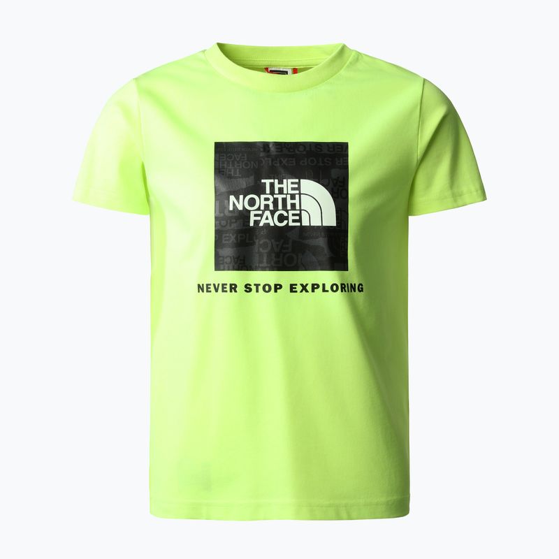 Wandershirt trekking Kinder The North Face S/S Redbox gelb NFA82E98NT1