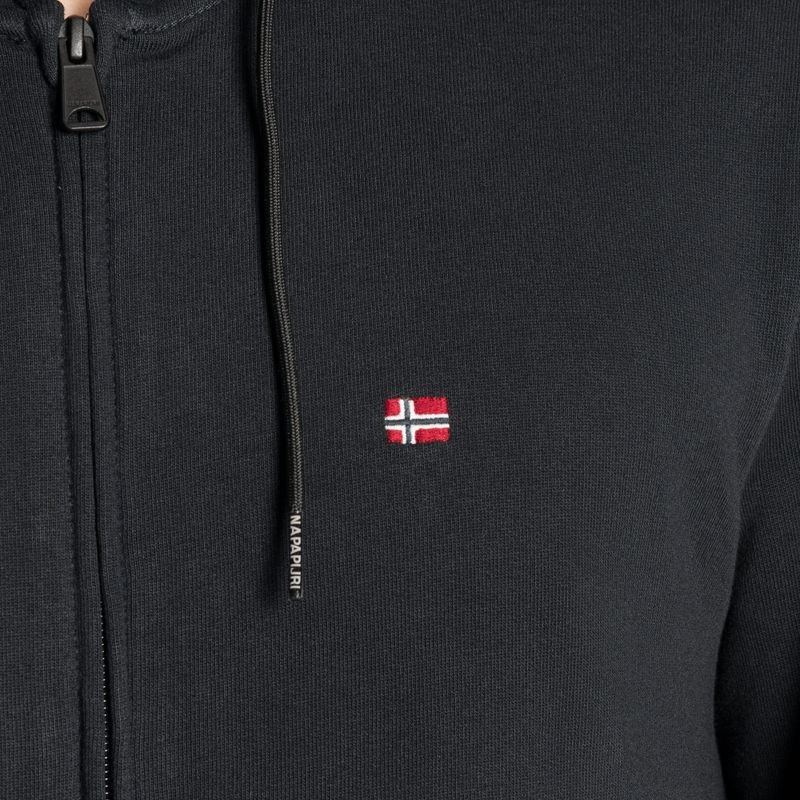 Men's Napapijri Balis Fzh Sum Sweatshirt schwarz 3