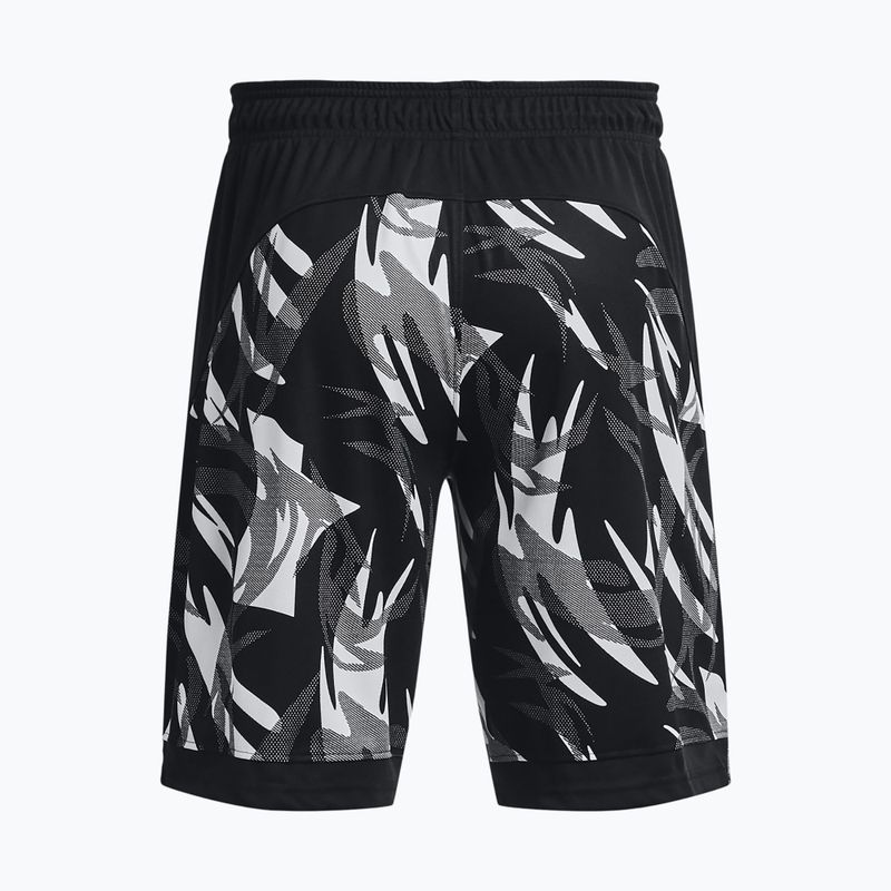 Herren Basketballshorts Under Armour Baseline 1'' Prnt 2 schwarz-rot 137221-2-LG 2