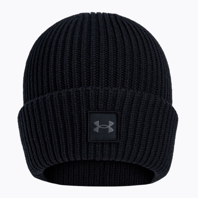 Under Armour Herren Wintermütze Ua Halftime Gerippt schwarz 1373092 2