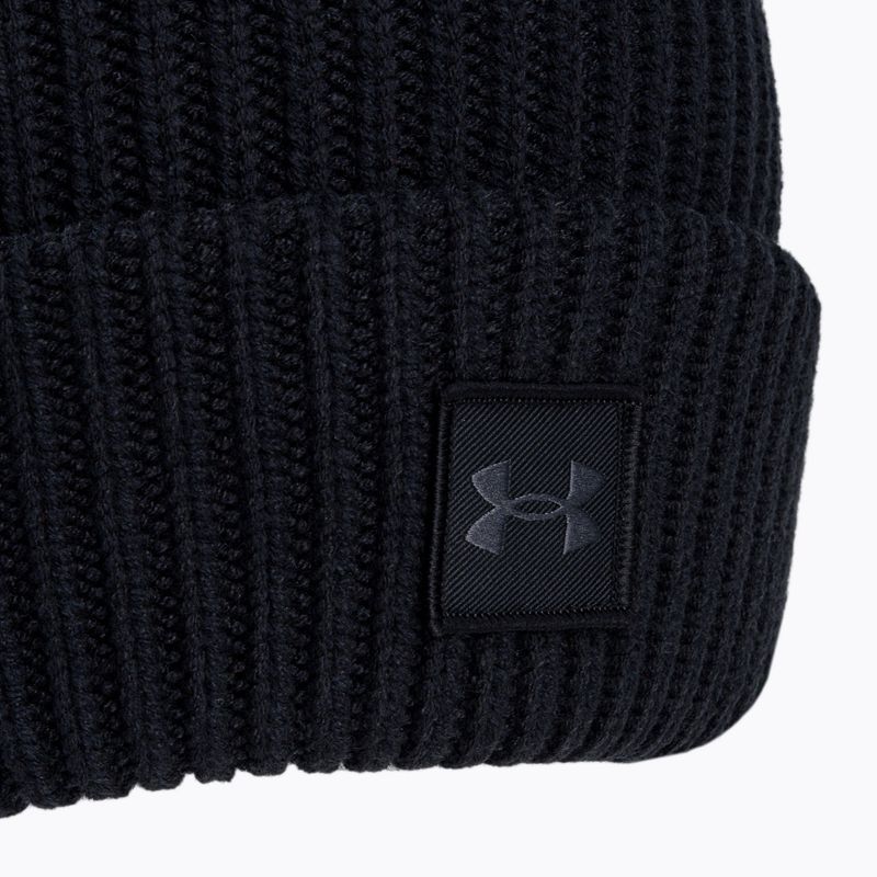 Under Armour Herren Wintermütze Ua Halftime Gerippt schwarz 1373092 3