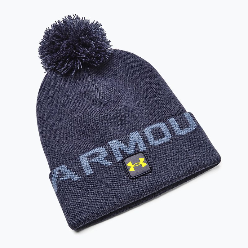 Under Armour Herren Wintermütze Ua Halftime Fleece Pom navy blau 1373093 4