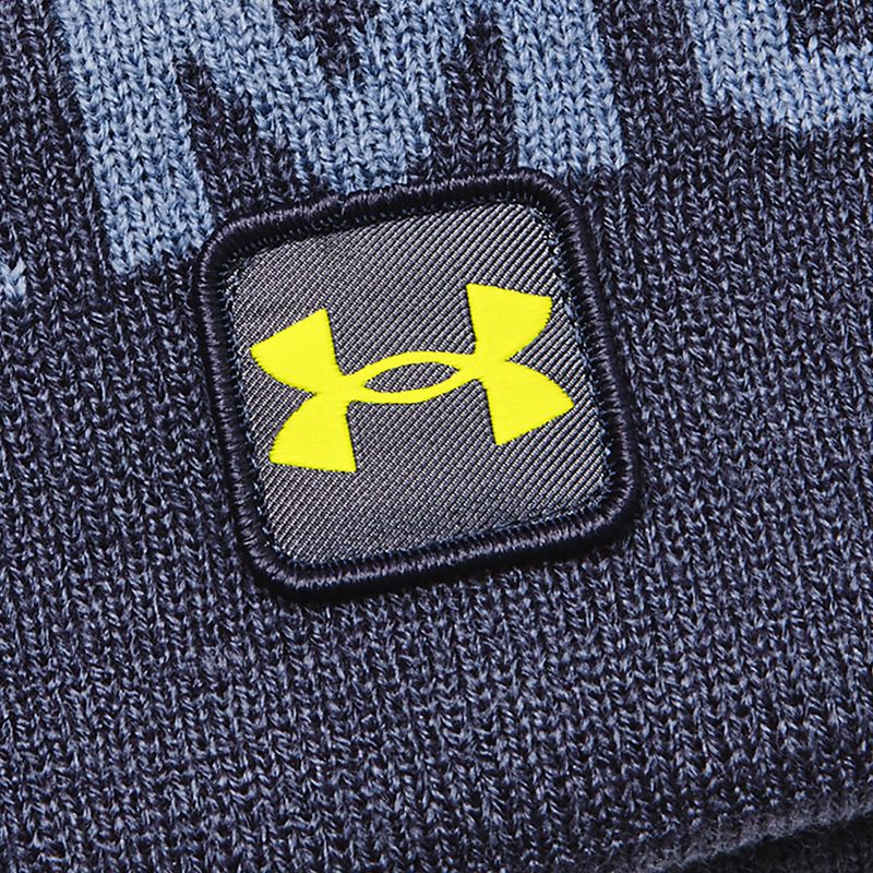 Under Armour Herren Wintermütze Ua Halftime Fleece Pom navy blau 1373093 5