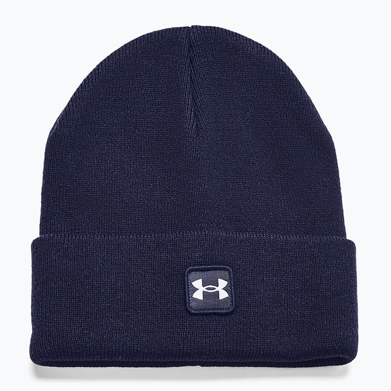 Wintermütze Under Armour Halftime Cuff midnight navy/white