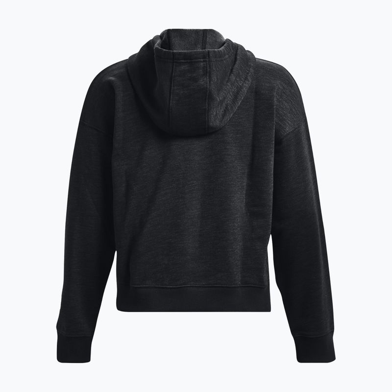 Under Armour Essential Script Damen Hoodie schwarz 1374107 2