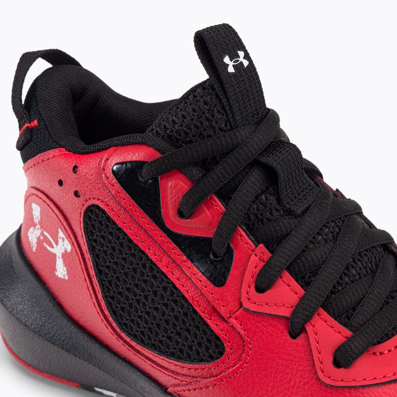 Under Armour GS Lockdown 6 Kinder Basketballschuhe rot 3025617 10