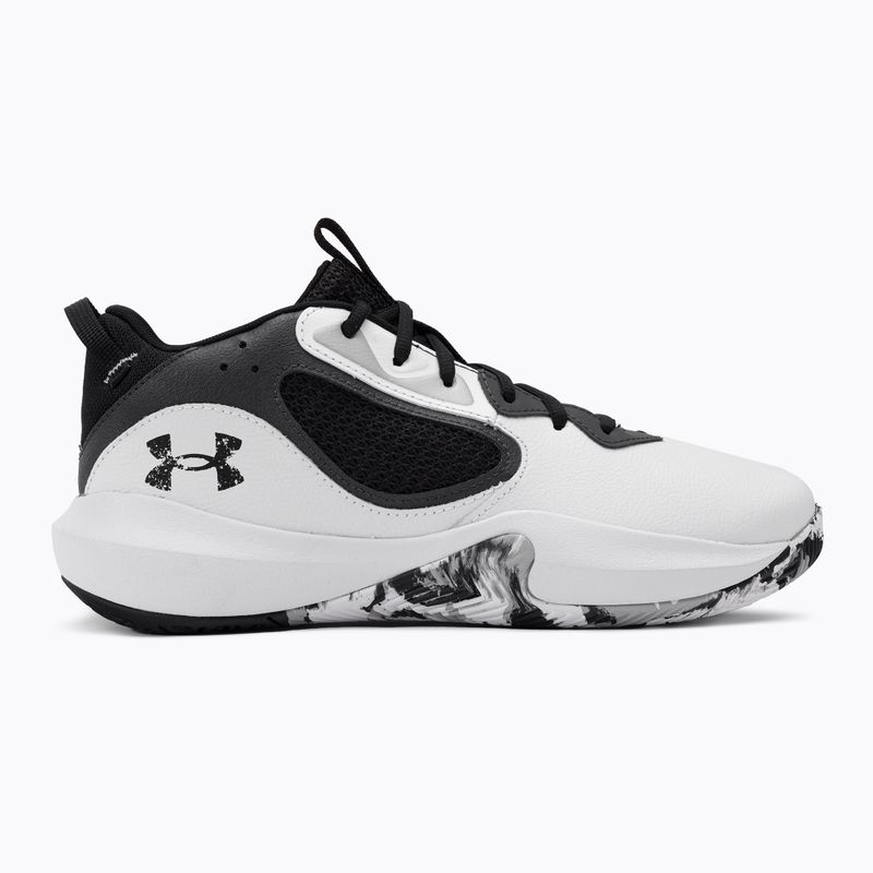 Basketballschuhe Herren Under Armour Lockdown 6 weiß-grau 325616-11 2