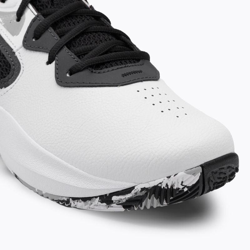 Basketballschuhe Herren Under Armour Lockdown 6 weiß-grau 325616-11 7