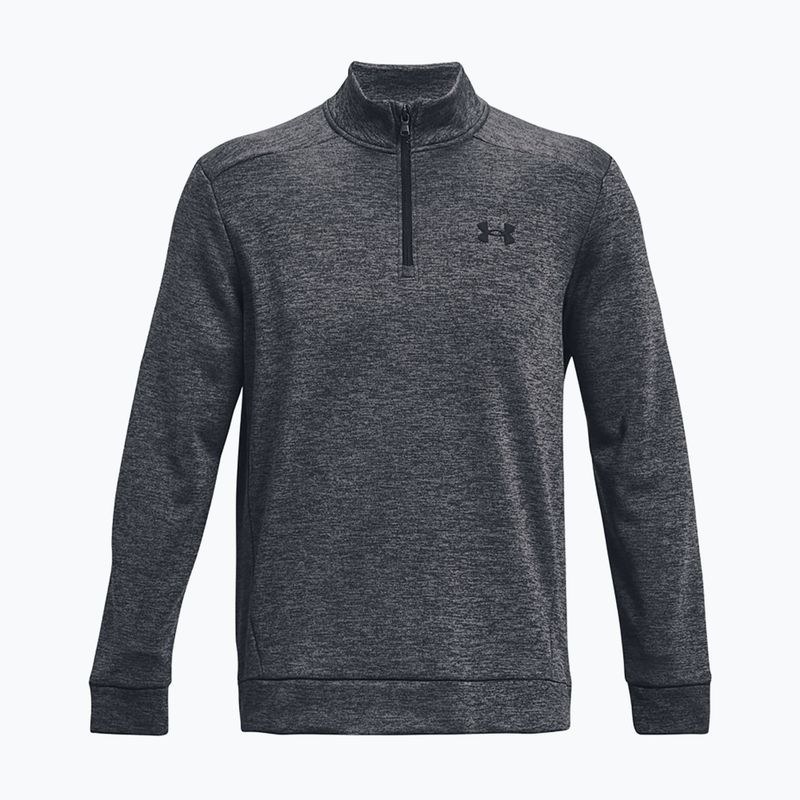 Training Sweatshirt Hoodie Herren Under Armour Armour Fleece 1/4 Zip pitch gray/black 5