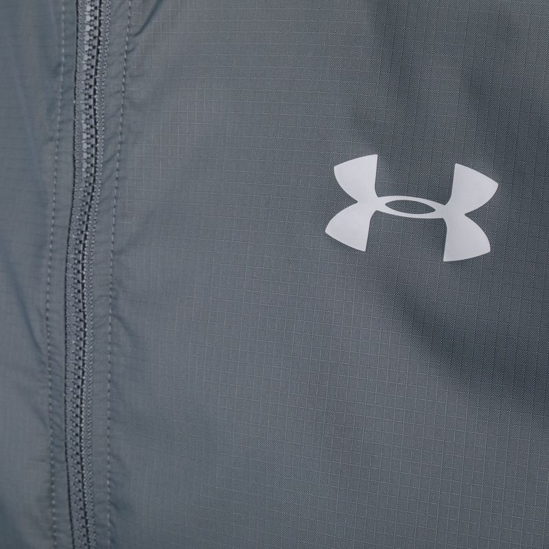 Under Armour Forefront Rain grau Herren Trainingsjacke 1321439 3