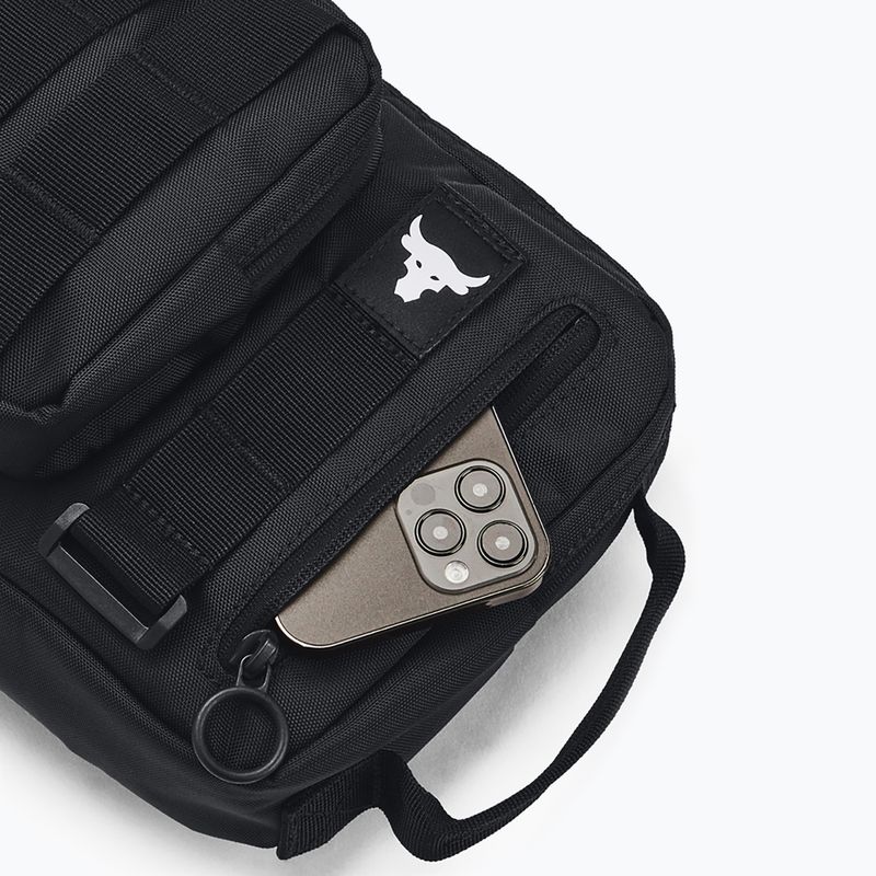 Under Armour Project Rock 7 l schwarz/weiß Nierenbeutel 3