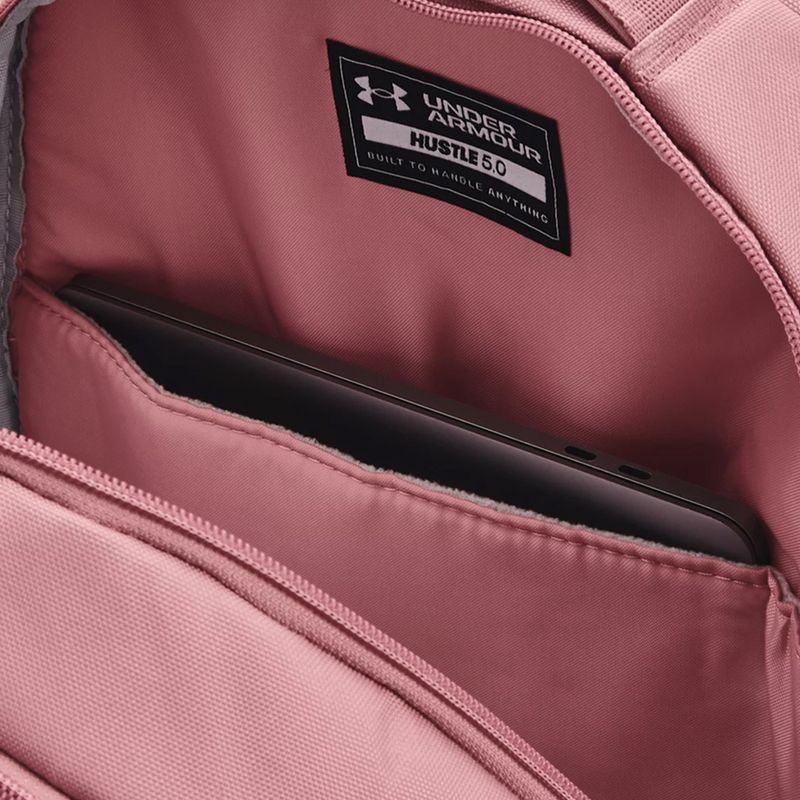 Unter Armour Hustle 5.0 städtischen Rucksack rosa 1361176-697 3