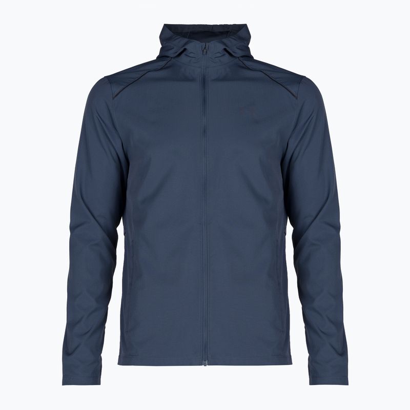 Herren unter Armour Sturm laufen mit Kapuze blau Laufjacke 1376795