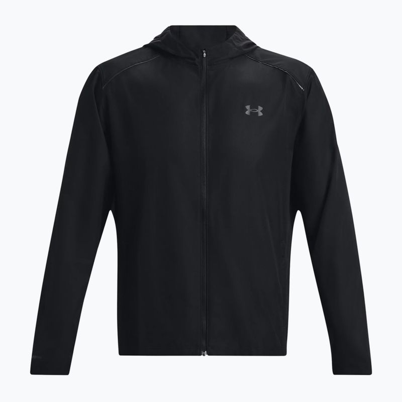 Under Armour Storm Run Hooded Herren Laufjacke schwarz 1376795 4