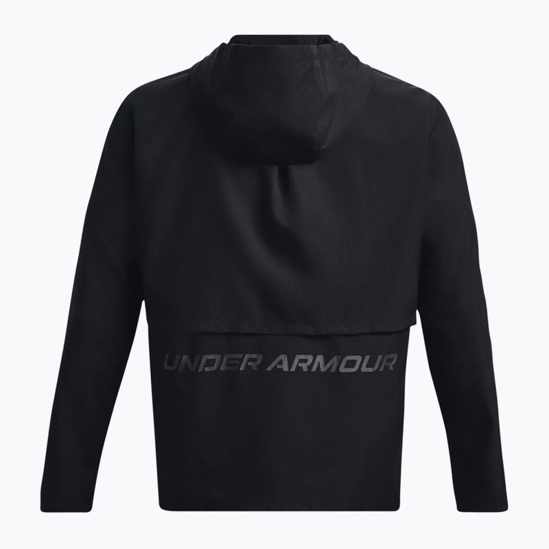 Under Armour Storm Run Hooded Herren Laufjacke schwarz 1376795 5