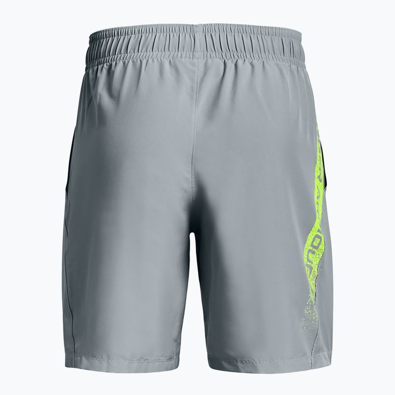 Under Armour Woven Graphic grau Herren Trainingsshorts 1370388-465 4