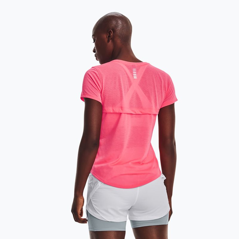 Under Armour Streaker SS Damen Laufshirt rosa 1361371-683 2