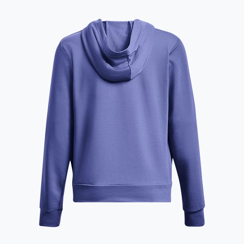 Under Armour Damen Trainingspullover Rival Terry Hoodie blau 1369855 4