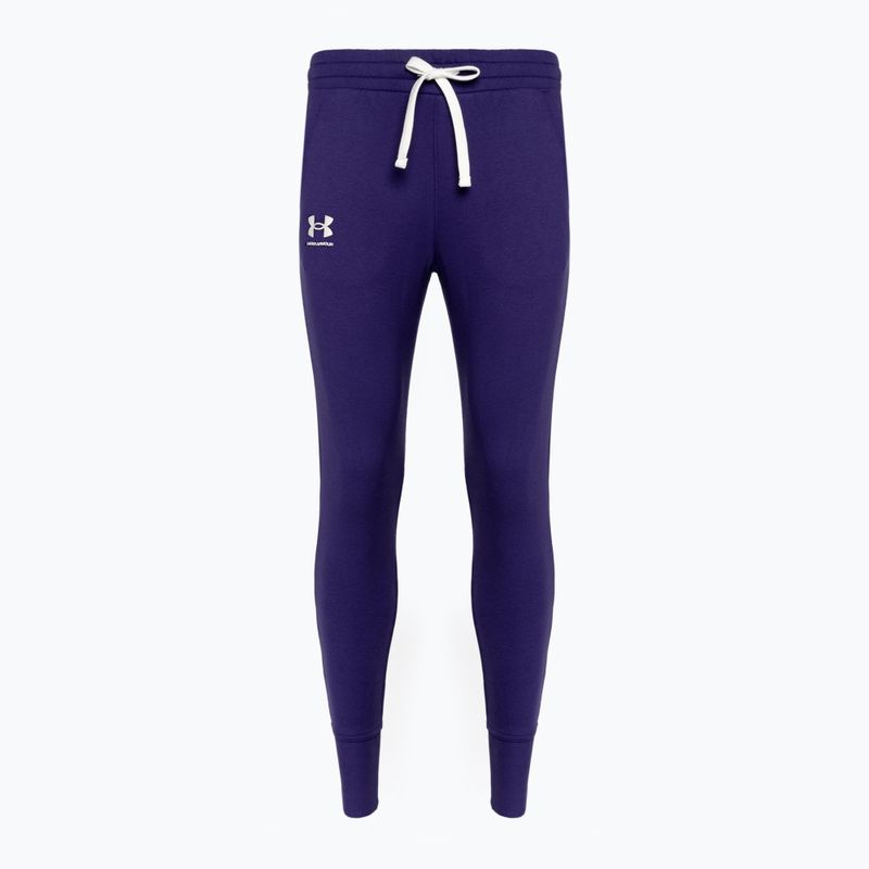 Under Armour Damen Trainingshose Rival Fleece Jogger navy blau 1356416 3